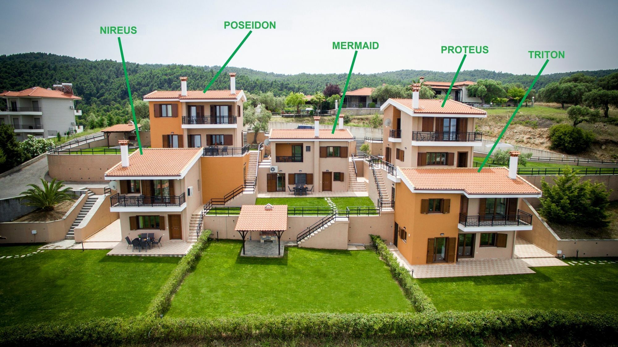 Seaview Villas Vourvourou Esterno foto